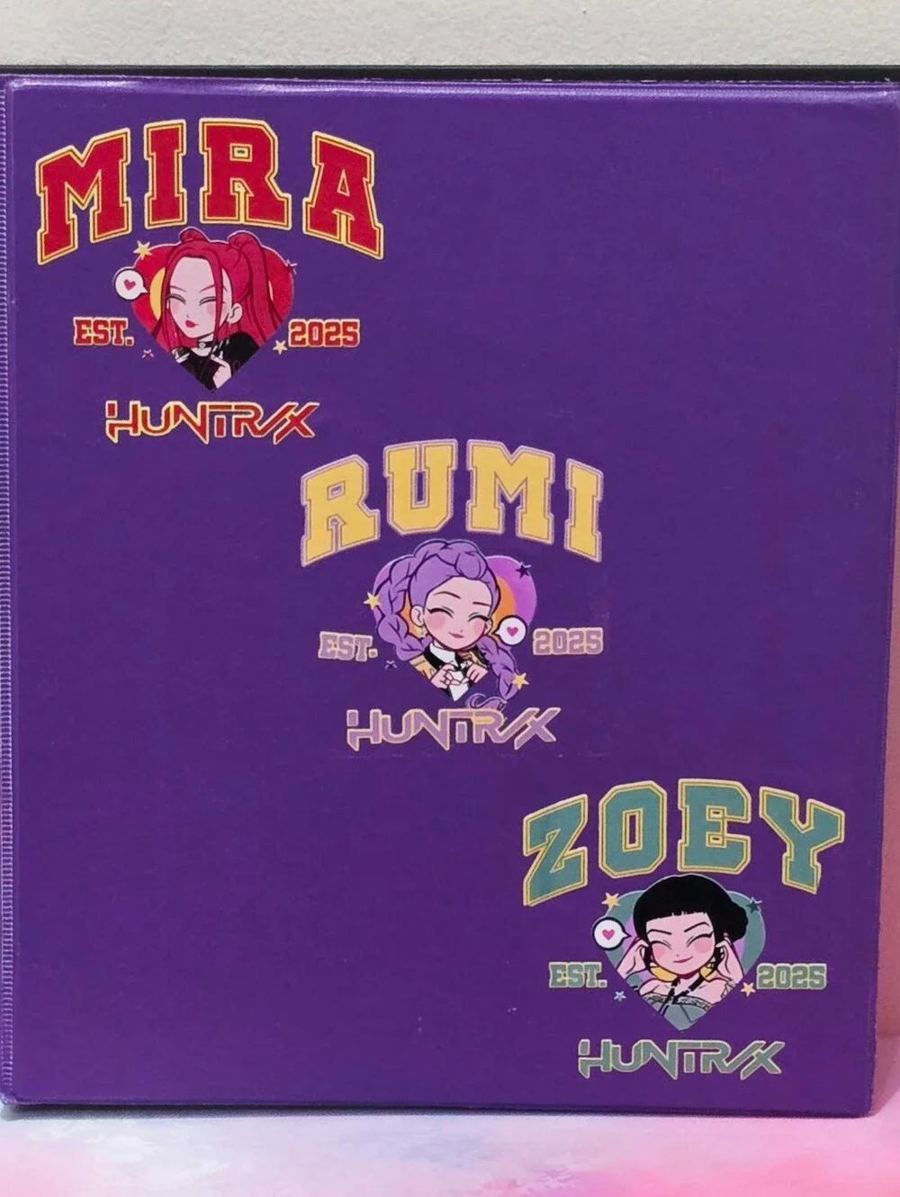 K-POP Demon Hunters Huntrix Backpack, Binder, Notebook (Back-to-School Supplies)